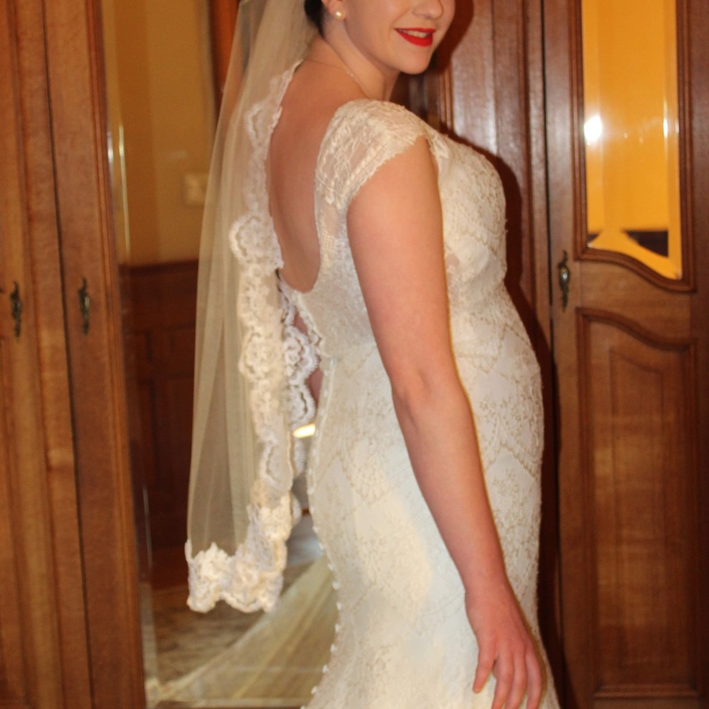 Wedding veil (ivory)